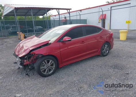 2018 Hyundai Elantra Sport из США, поврежденный, VIN KMHD04LB6JU480878